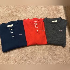 Hollister Boys Thermal Shirts